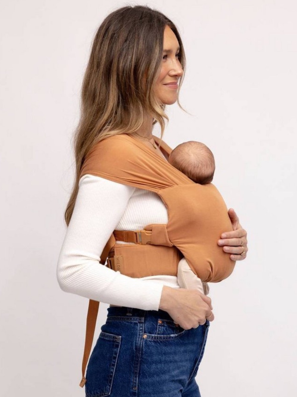 WildBird Willow Tan Aerial Buckle Carrier